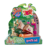 Jungle in my Pocket GIRAFFE HUT - Family & Furniture